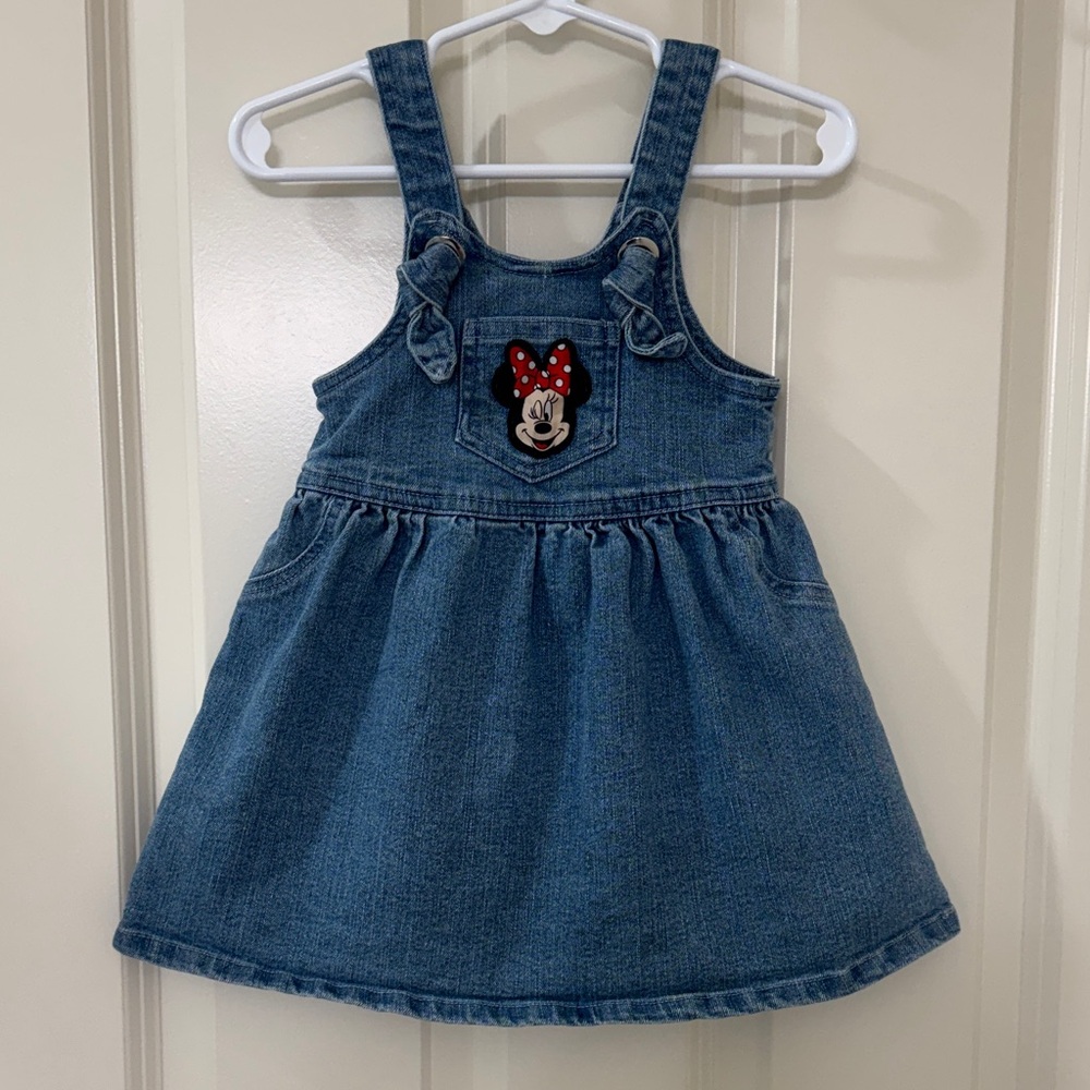 Disney Blue Denim Minnie Mouse Dress